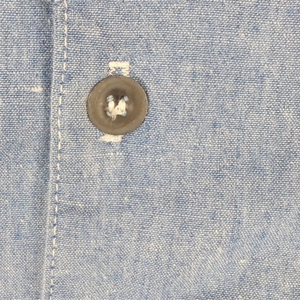 VTG Sweet Clothing Co. by Jou Jou Womens M Blue Chambray Button Up Shirt NWT - Picture 11 of 12
